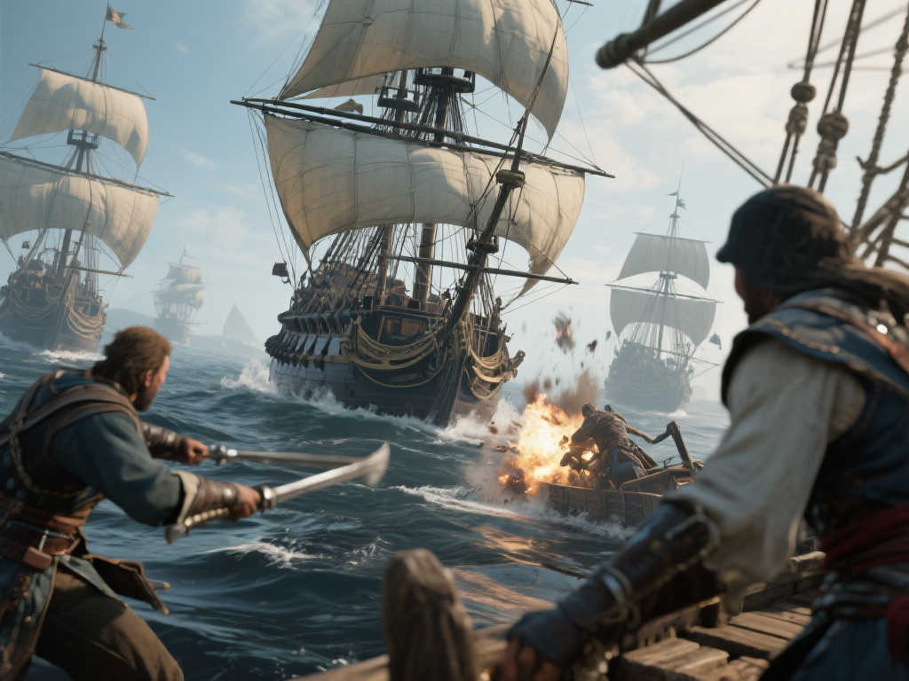 《刺客信条4》重制版首曝:全新系统与玩法全面革新! 《刺客信条4》重制版首曝:全新系统与玩法全面革新!