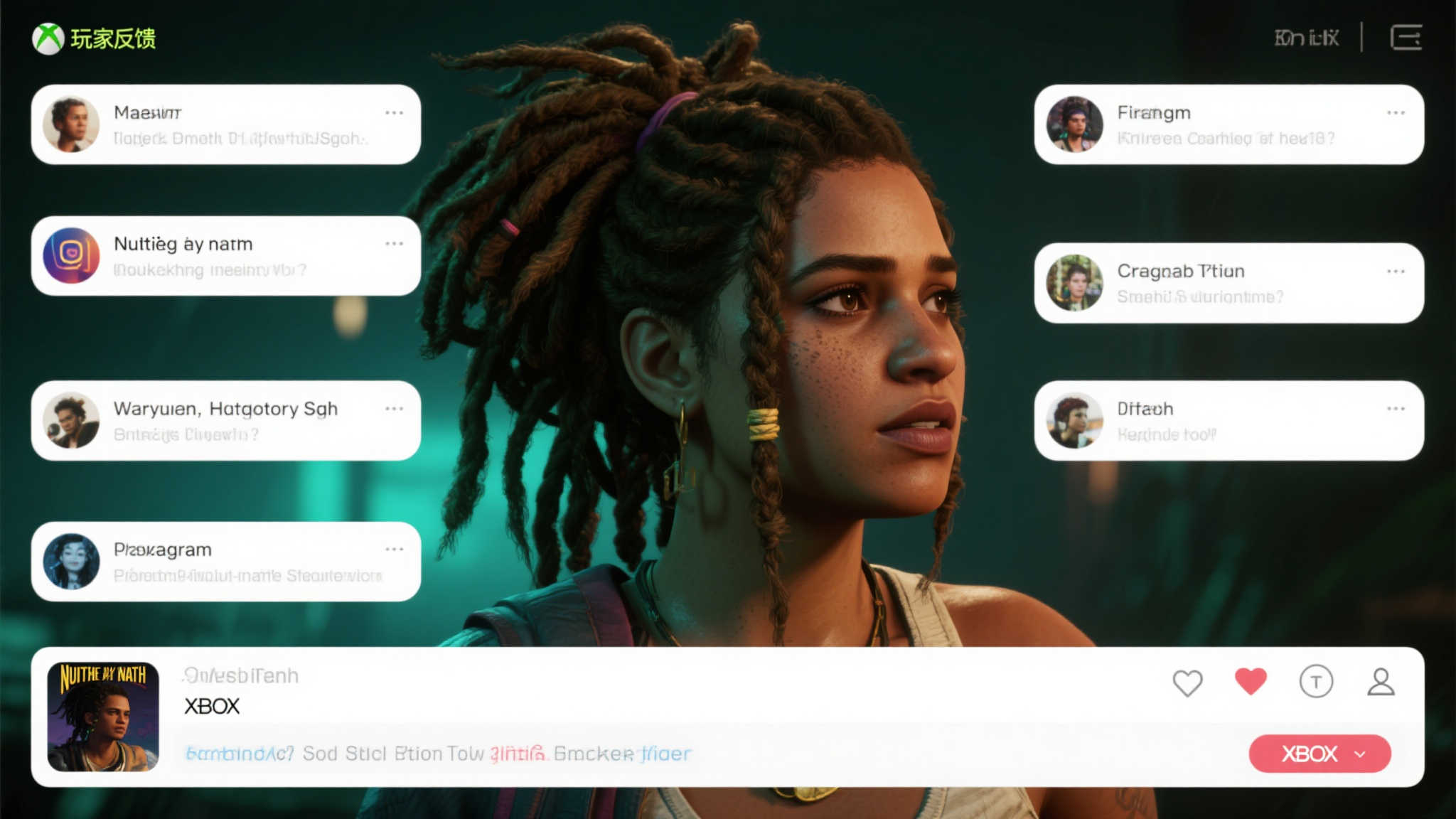 Xbox《午夜以南》新短片曝光：女主角脏辫造型焕新，扎成一团展现个性